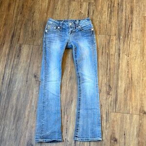 Miss Me Light Blue Boot Cut Jeans